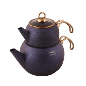 کتری قوری مشکی ریور مدل 5853