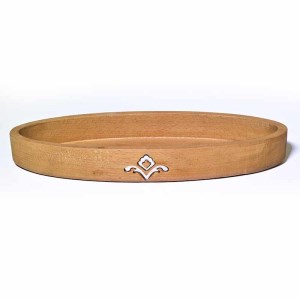 کشکول متوسط چوبی ریور مدل 5917