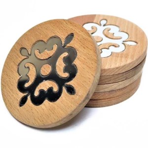 زیر لیوانی چوبی ریور مدل 5908