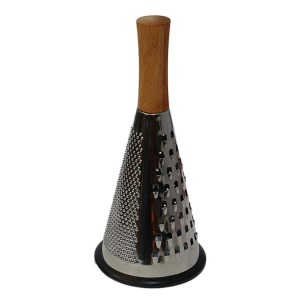 رنده استیل مخروطی دسته چوبی مدل 8499